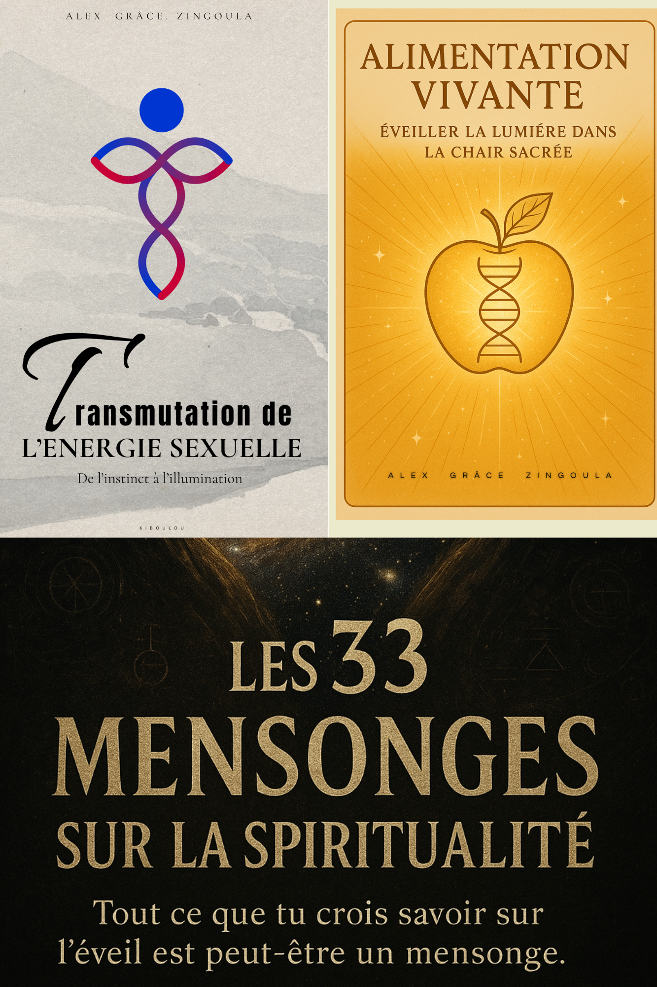 pack - TRANSMUTATION / ALIMENTATION / 33 MENSONGES