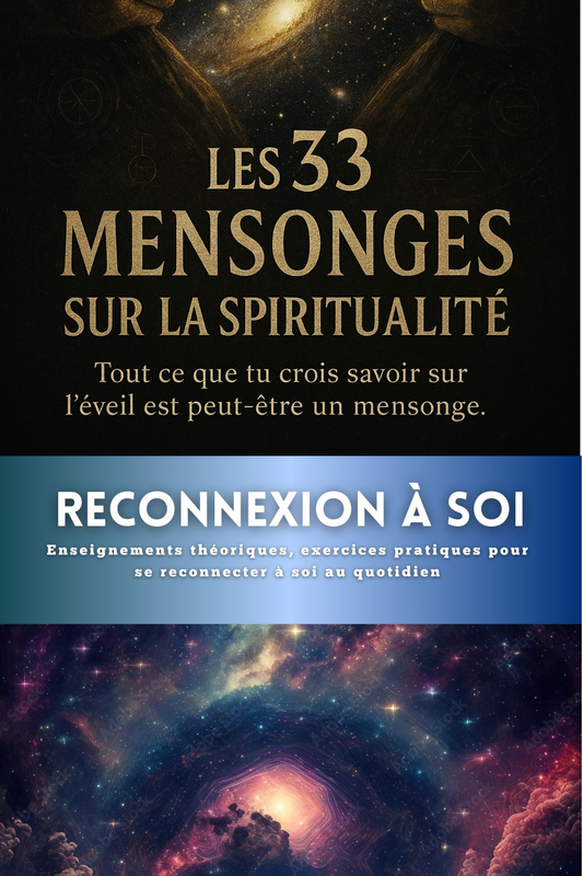 pack - 33 MENSONGES / RECONNEXION A SOI